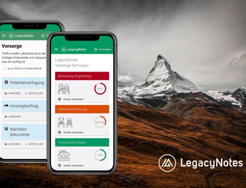 LegacyNotes – Digitale Nachlassplanung schweizerisch gut