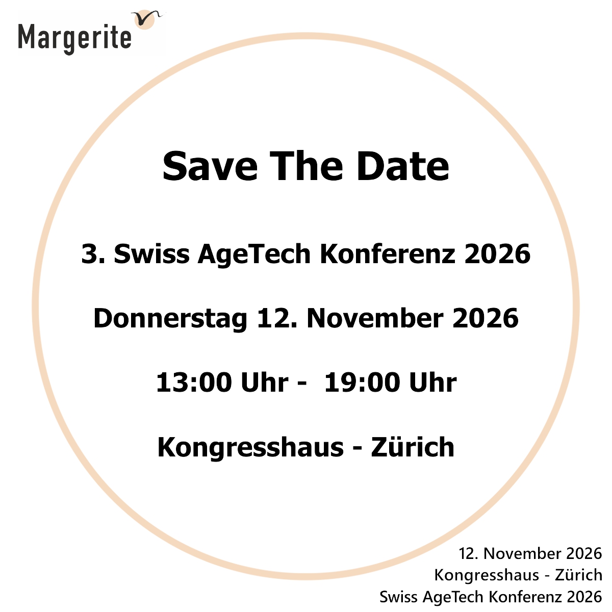 Swiss AgeTech Konferenz 2026 Swiss AgeTech Konferenz 2026